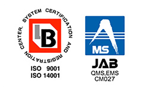 ISO9001・ISO14001認証取得